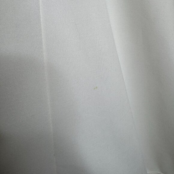 White Deep V-Neck Maxi Dress - Picture 3 of 6